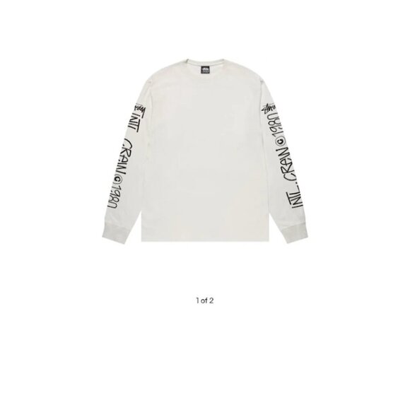 Stussy Other - (XXL) NWT Stussy International Crew Long Sleeve Tee Natural